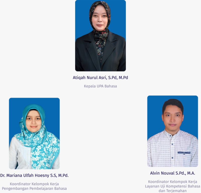 Struktur Organisasi UPA Bahasa Polinema